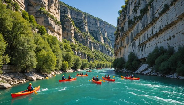 Découvrez les meilleures escapades en canoe en ardèche !